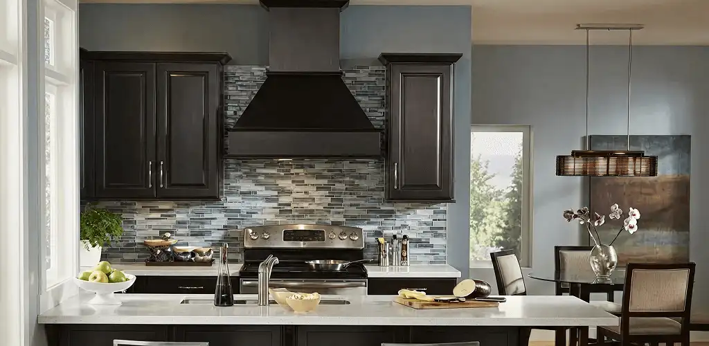Kitchen cabinet painting and refinishing in a modern kitchen in Cape Coral, FL